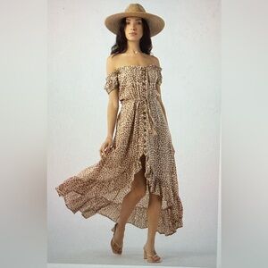 Tiare Hawaii Riviera Boho Flowy Dress